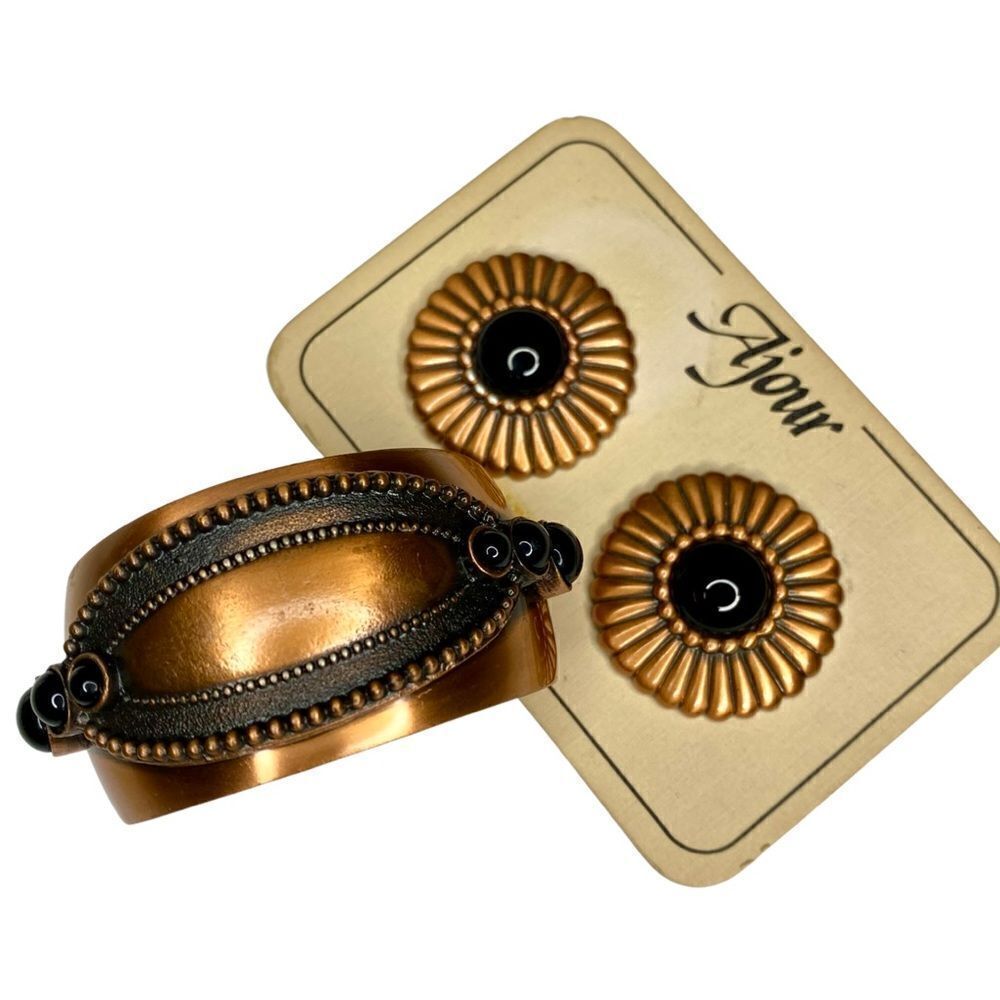 Epic True Vintage 1970s Bohemian Statement Set Cu… - image 4